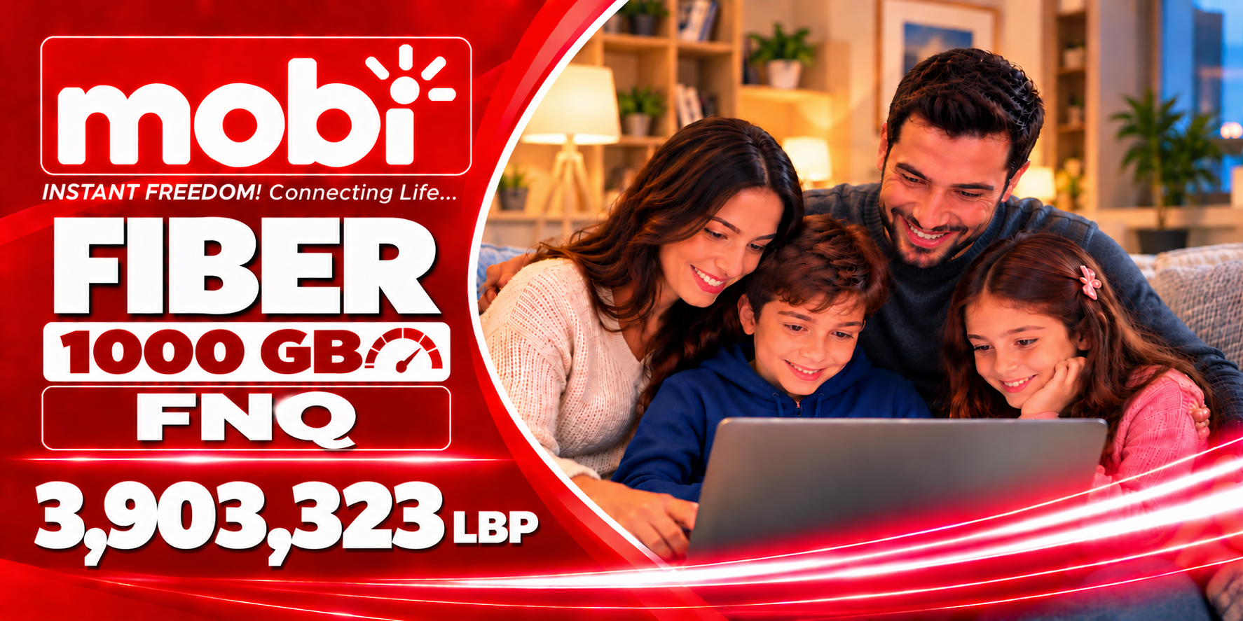 MOBI FIBER 1000 GB FNQ