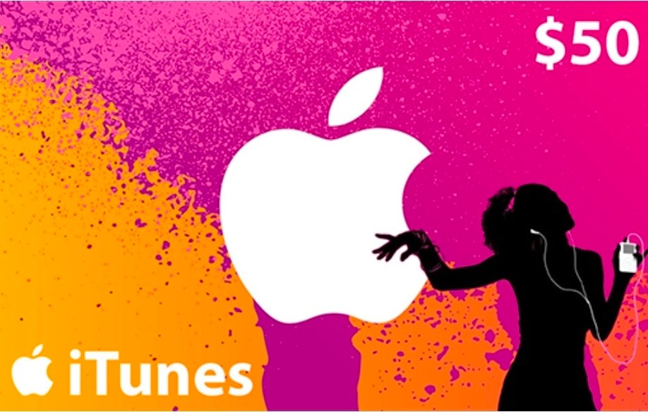 ITUNES 50$ USA