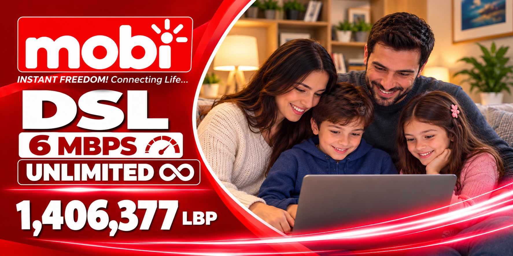 MOBI DSL 6 MBPS UNLIMITED