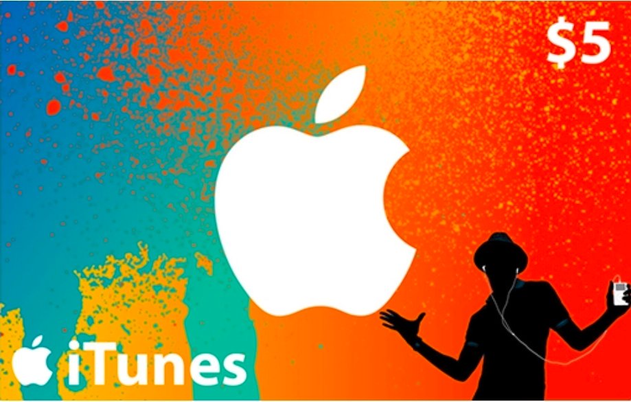 ITUNES 5$ USA