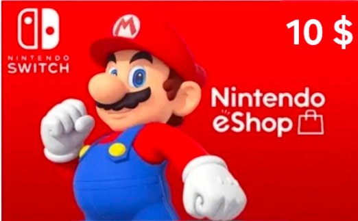 Nintendo eShop 10$