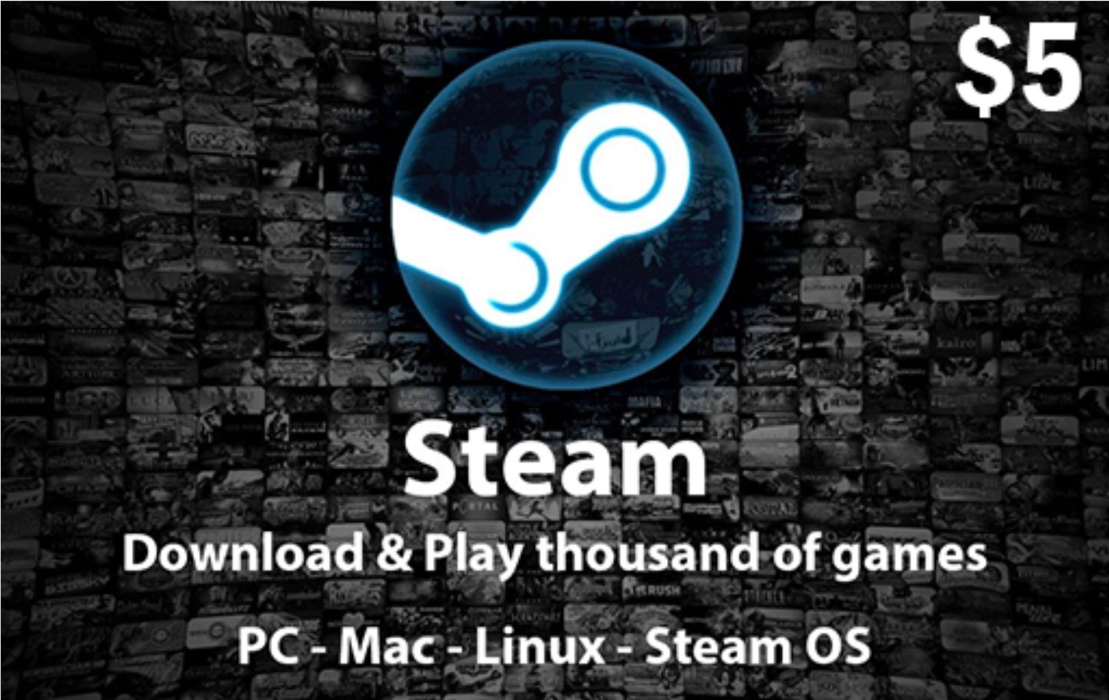 STEAM USA 5$