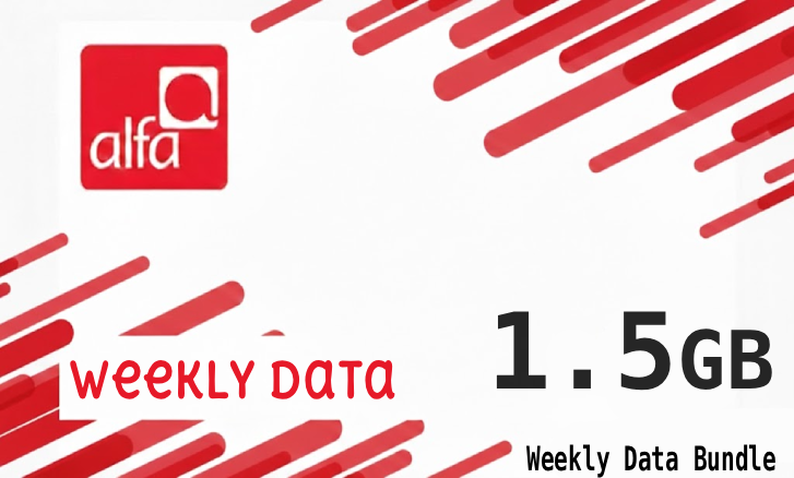 Weekly Data Bundle 1.5 GB