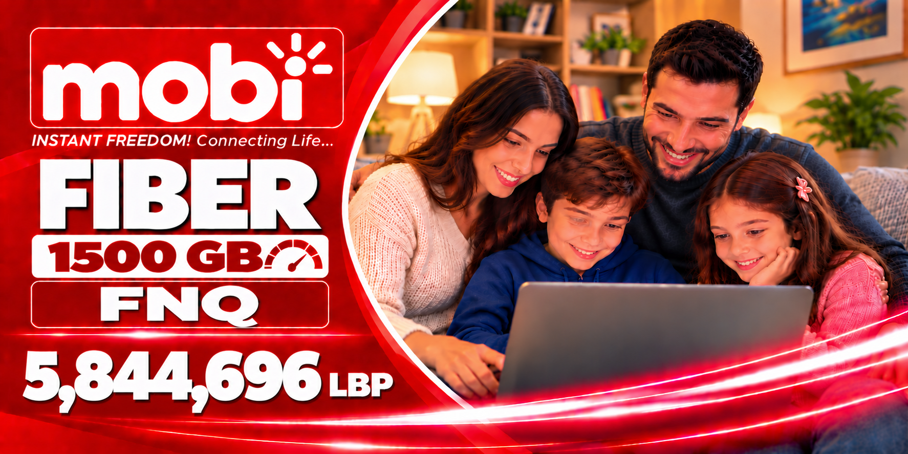 MOBI FIBER 1500 GB FNQ