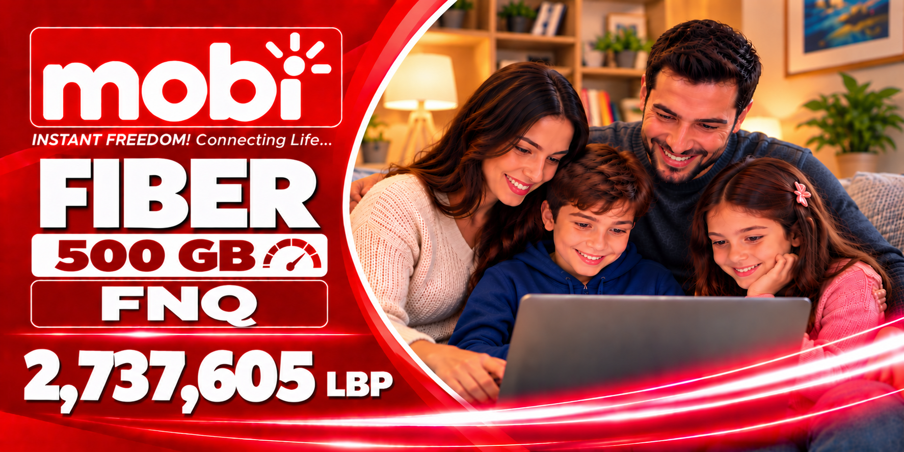 MOBI FIBER 500 GB FNQ