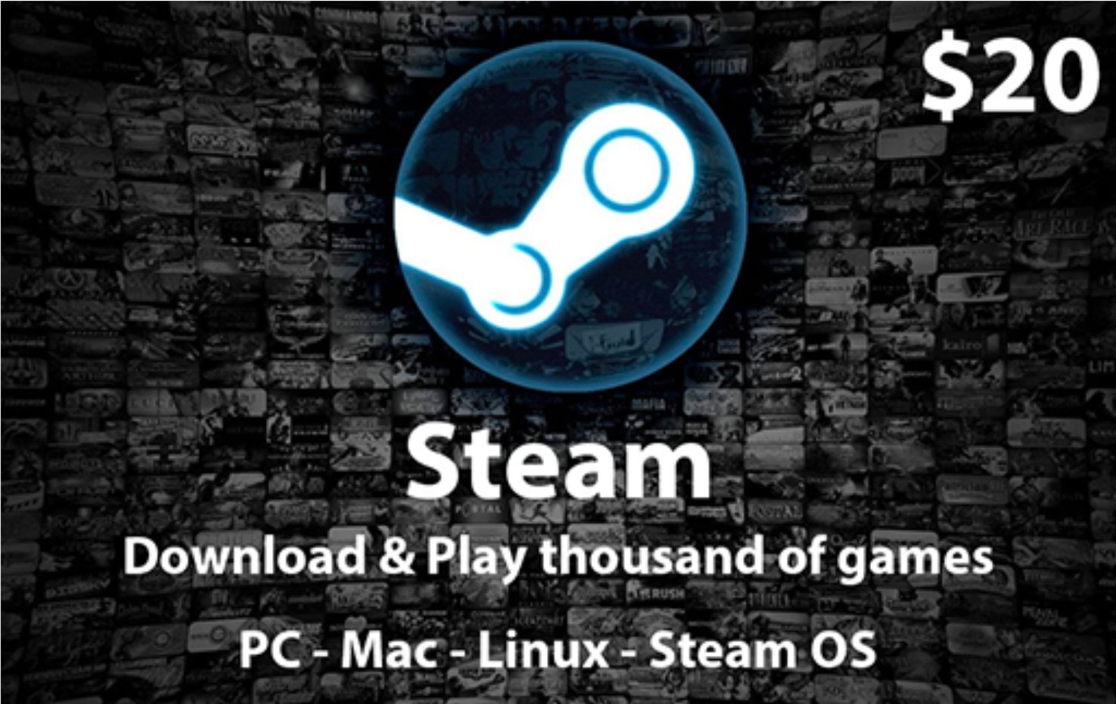 STEAM USA 20$