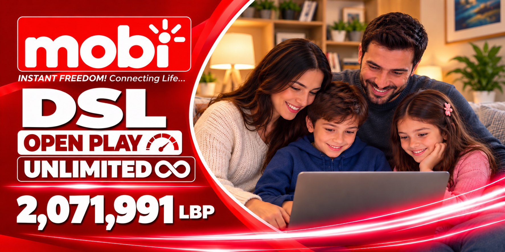 MOBI DSL OPEN PLAY UNLIMITED