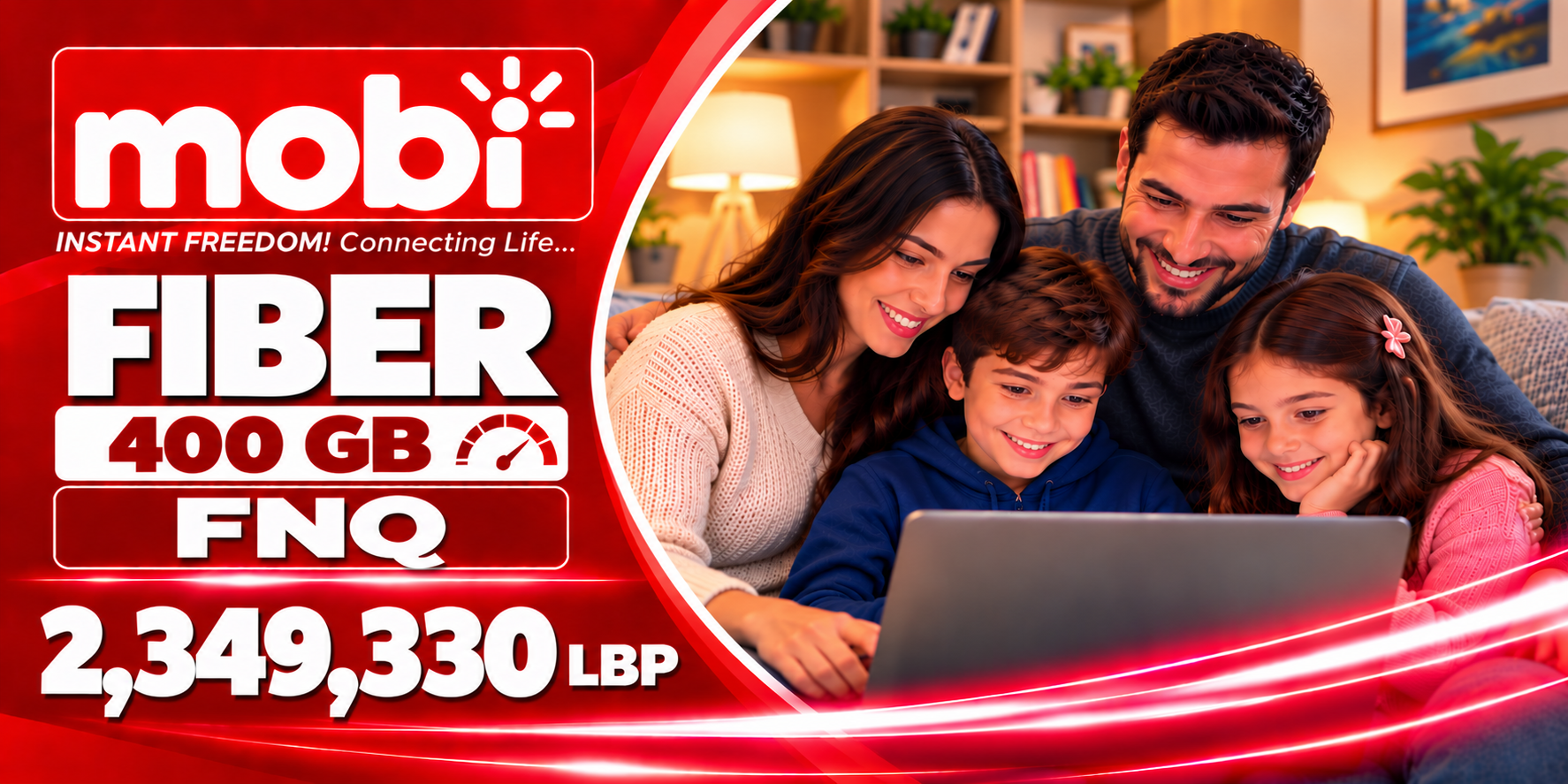 MOBI FIBER 400 GB FNQ