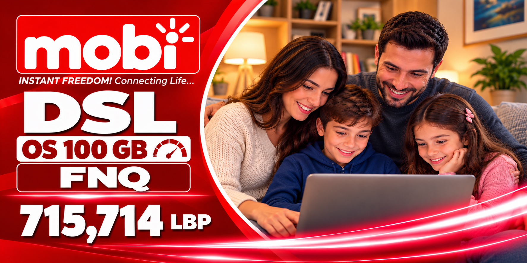 MOBI DSL OS 100 GB FNQ