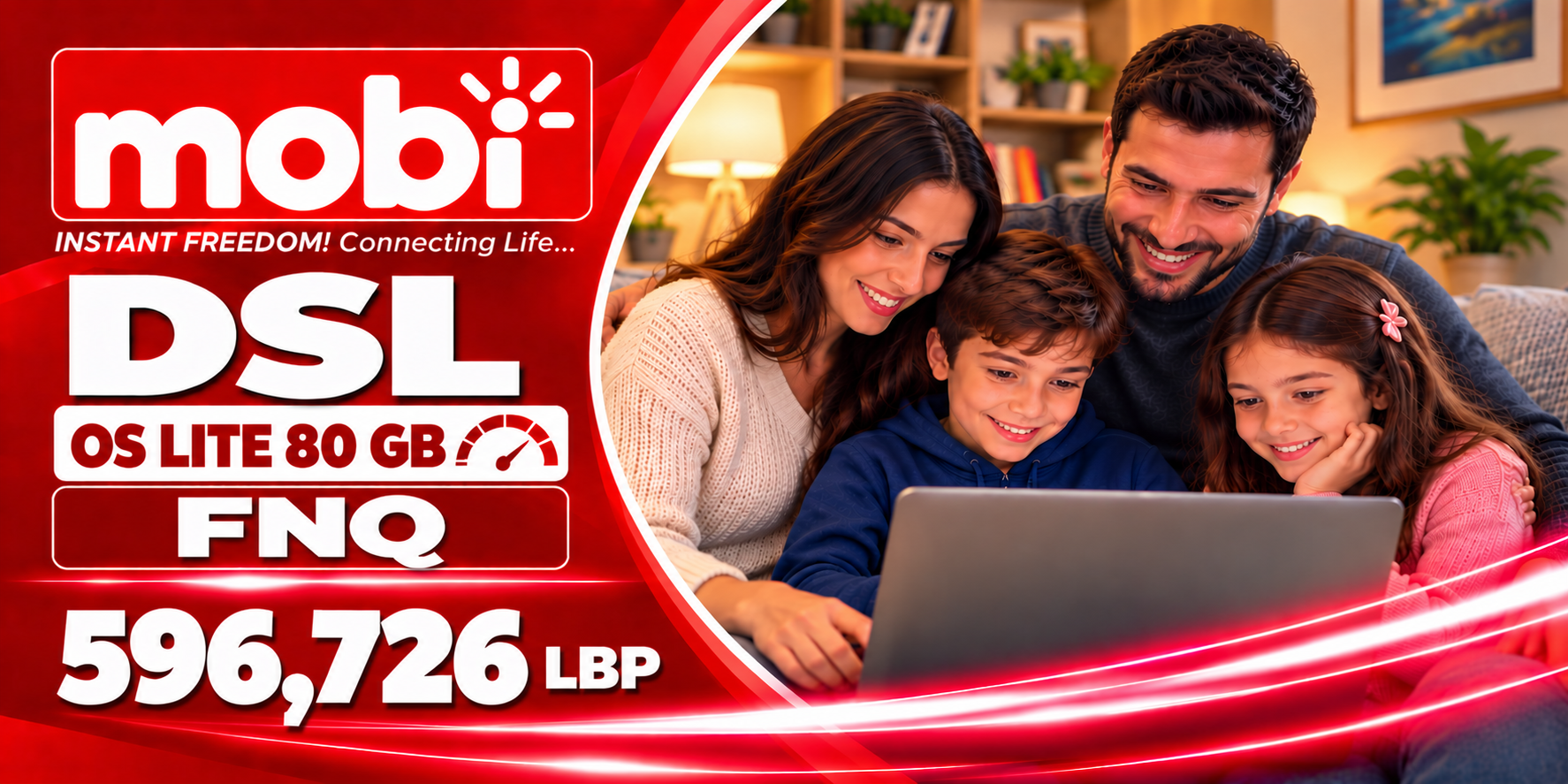 MOBI DSL OS LITE 80 GB FNQ